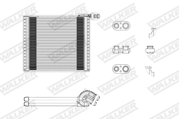 Walker Verdamper, airconditioning WEV00059