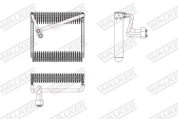 Walker Verdamper, airconditioning WEV00064