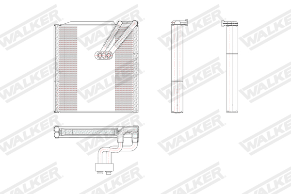 Walker Verdamper, airconditioning WEV00065