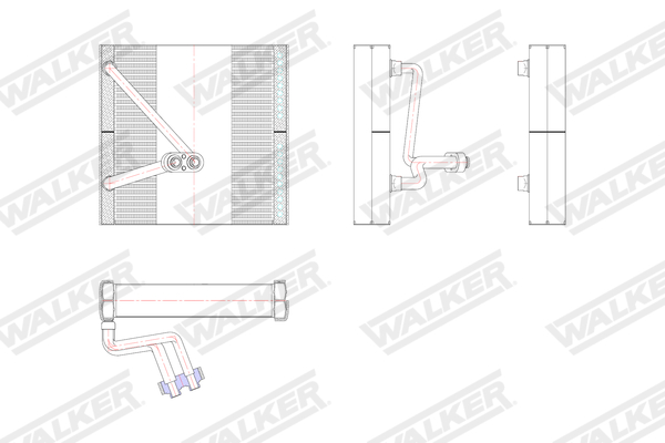 Walker Verdamper, airconditioning WEV00066