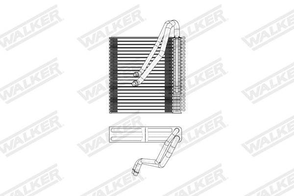 Walker Verdamper, airconditioning WEV00068