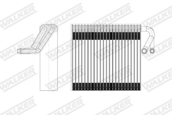 Walker Verdamper, airconditioning WEV00070