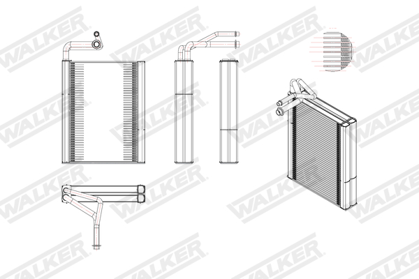 Walker Verdamper, airconditioning WEV00079
