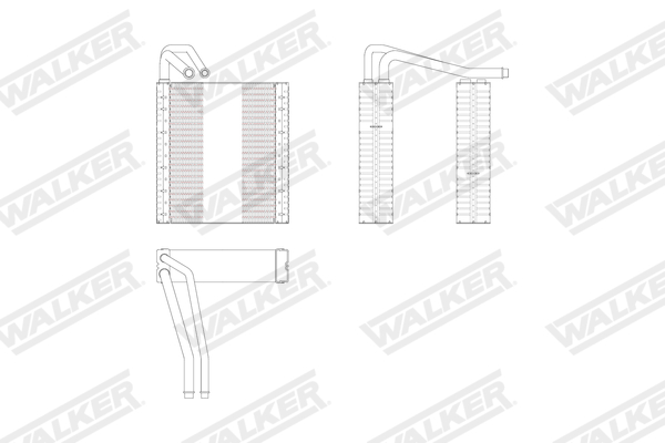 Walker Verdamper, airconditioning WEV00083