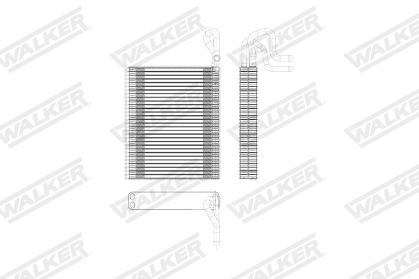 Walker Verdamper, airconditioning WEV00084