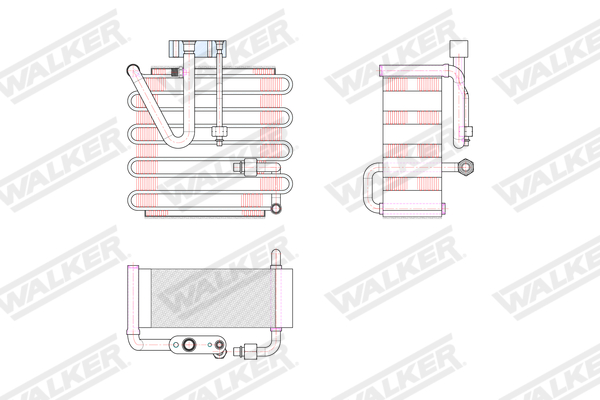 Walker Verdamper, airconditioning WEV00093