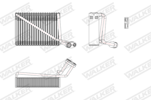 Walker Verdamper, airconditioning WEV00096