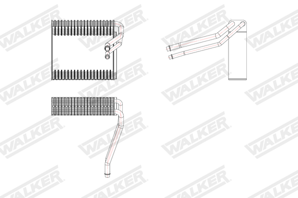 Walker Verdamper, airconditioning WEV00100