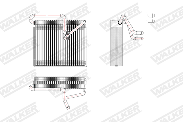 Walker Verdamper, airconditioning WEV00103