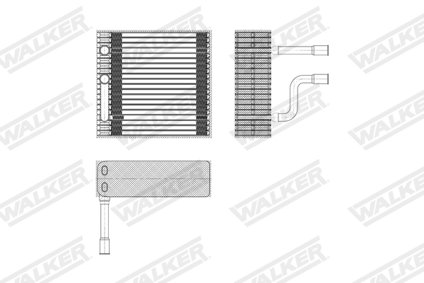 Walker Verdamper, airconditioning WEV00105