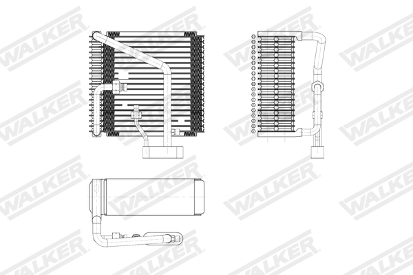 Walker Verdamper, airconditioning WEV00107