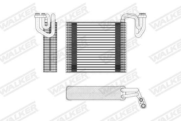 Walker Verdamper, airconditioning WEV00110