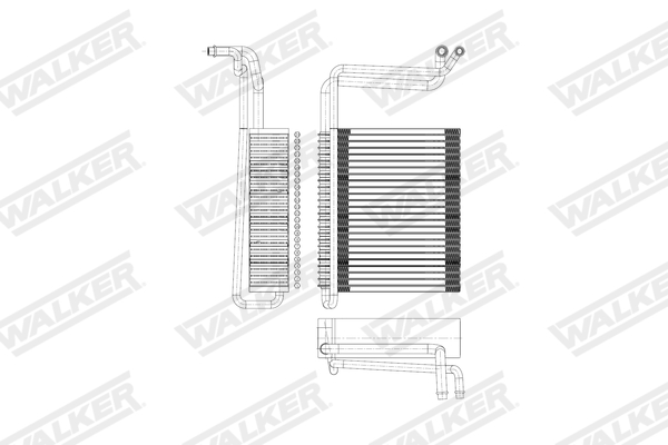 Walker Verdamper, airconditioning WEV00114