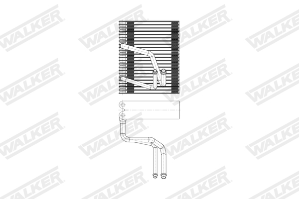 Walker Verdamper, airconditioning WEV00118