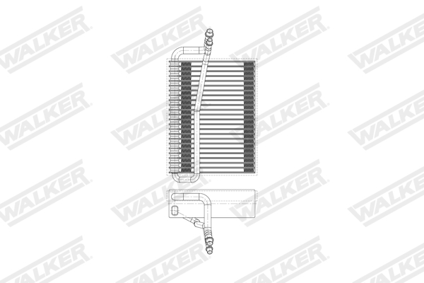 Walker Verdamper, airconditioning WEV00119
