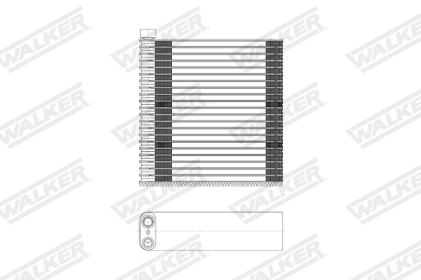 Walker Verdamper, airconditioning WEV00123