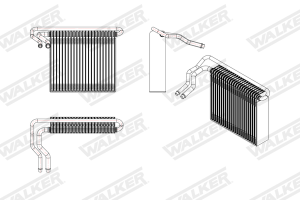 Walker Verdamper, airconditioning WEV00132