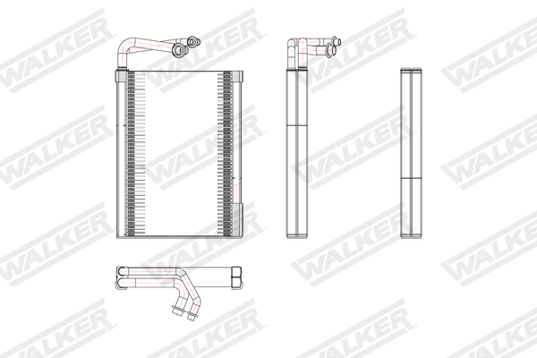 Walker Verdamper, airconditioning WEV00133