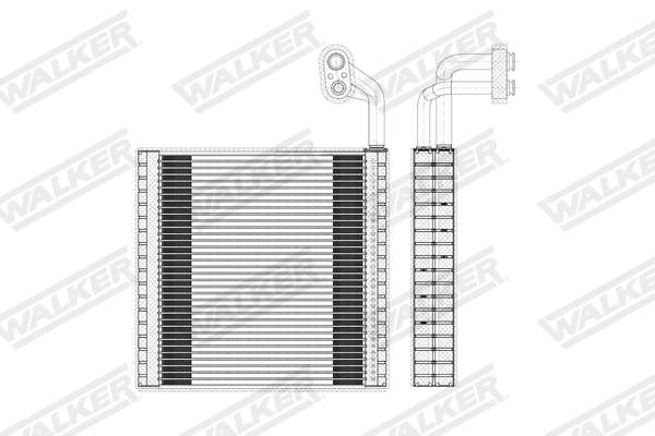 Walker Verdamper, airconditioning WEV00134