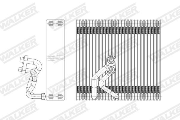 Walker Verdamper, airconditioning WEV00148