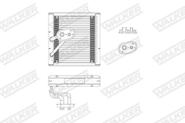 Walker Verdamper, airconditioning WEV00149