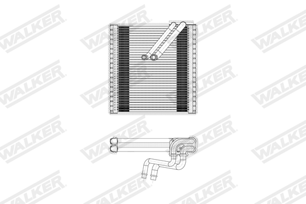 Walker Verdamper, airconditioning WEV00150