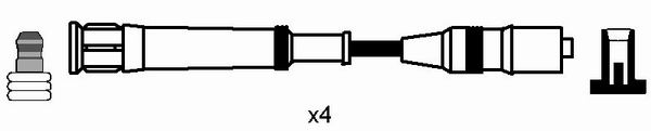 NGK Bougiekabelset 0551
