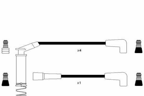 NGK Bougiekabelset 6990