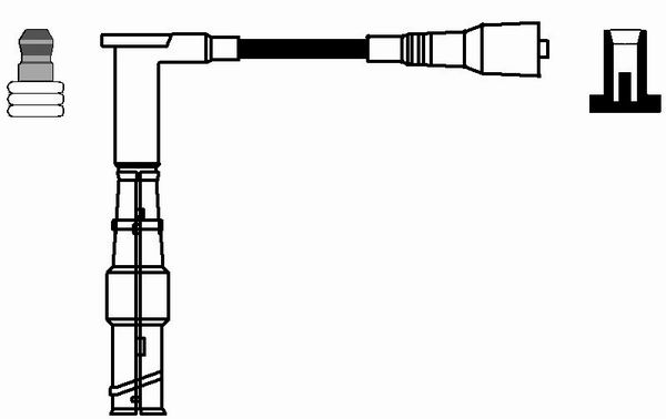 Bougiekabel NGK 36498