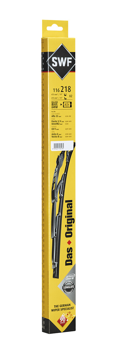 SWF Ruitenwisserblad 116218
