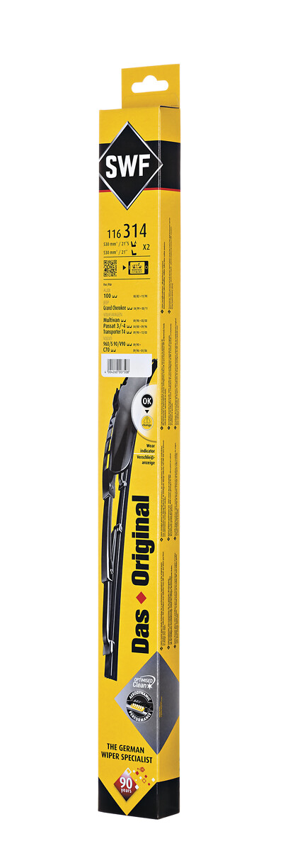SWF Ruitenwisserblad 116314