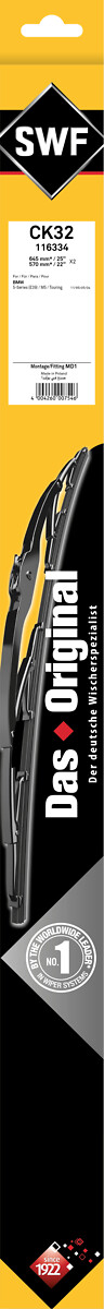 SWF Ruitenwisserblad 116334