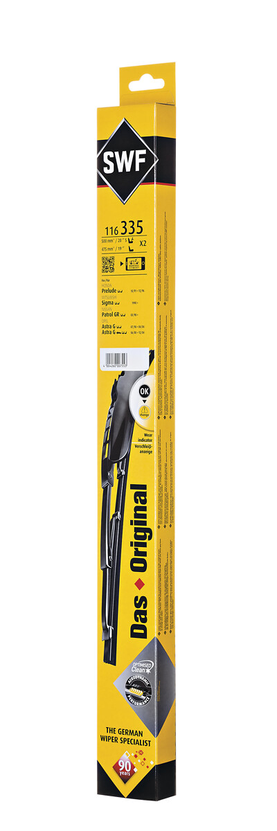SWF Ruitenwisserblad 116335