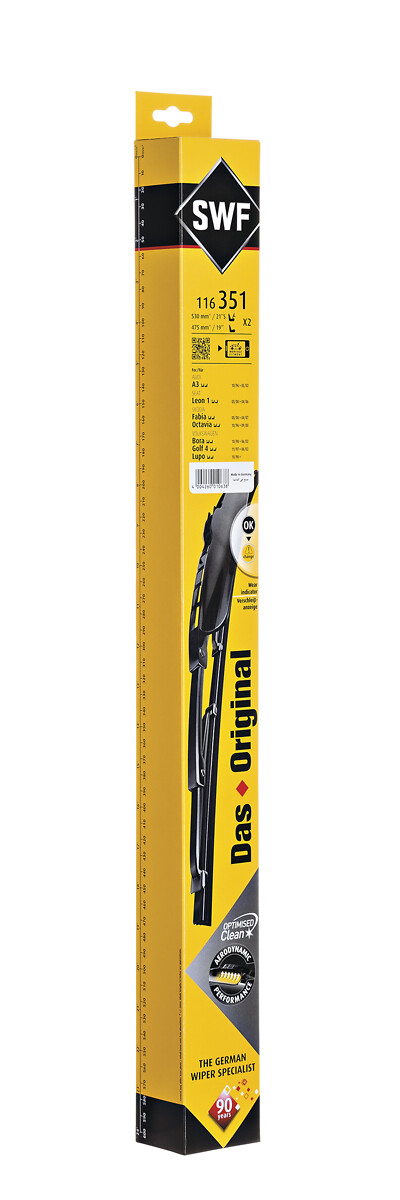 SWF Ruitenwisserblad 116351