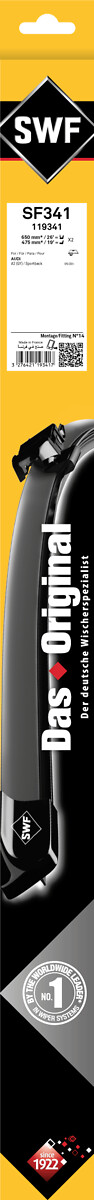 SWF Ruitenwisserblad 119341