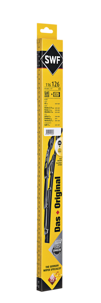 SWF Ruitenwisserblad 116126