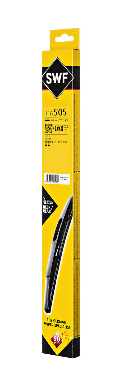SWF Ruitenwisserblad 116505