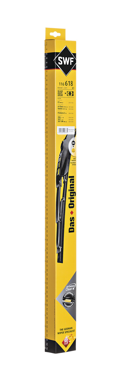SWF Ruitenwisserblad 116618