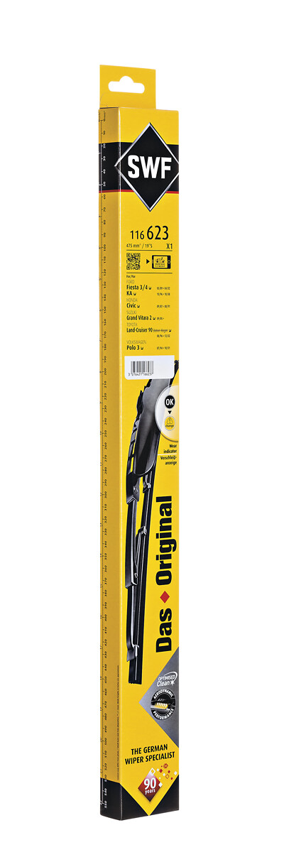 SWF Ruitenwisserblad 116623