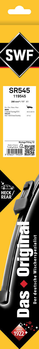 Ruitenwisserblad SWF 119545