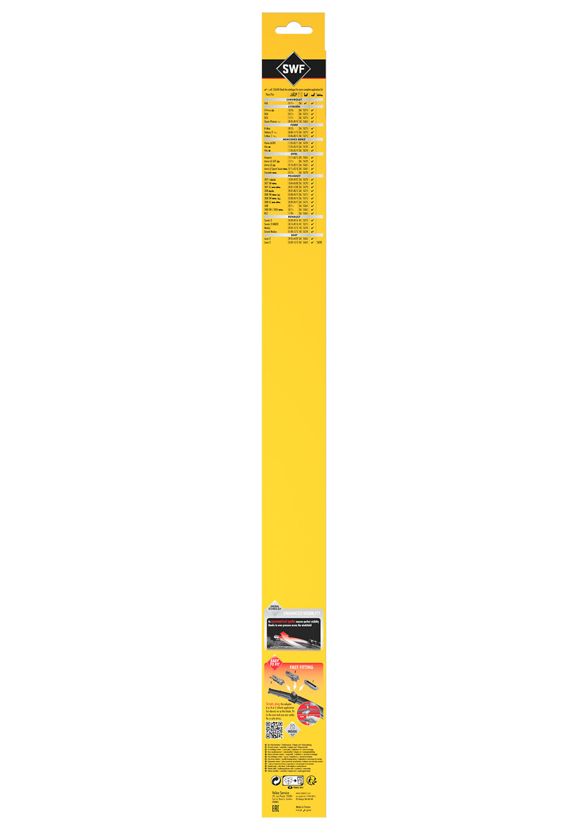 SWF Ruitenwisserblad 262214