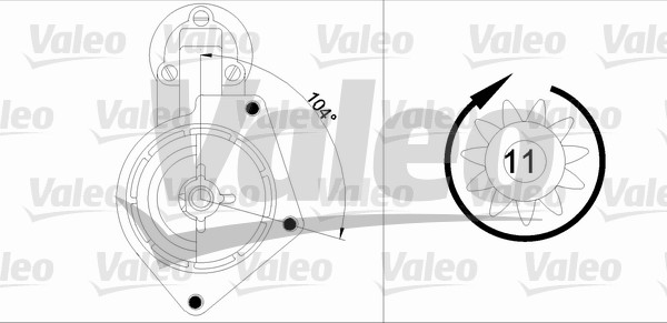 Valeo Starter 433279