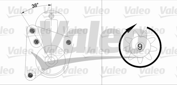 Valeo Starter 433309