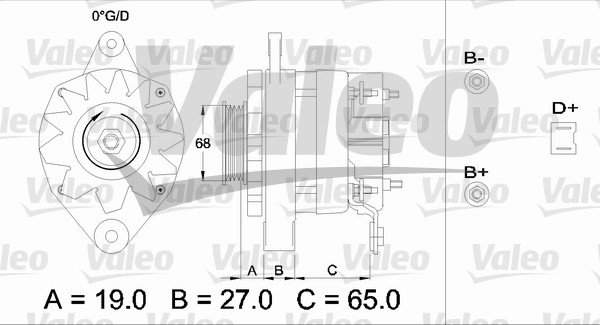 Valeo Alternator/Dynamo 433420