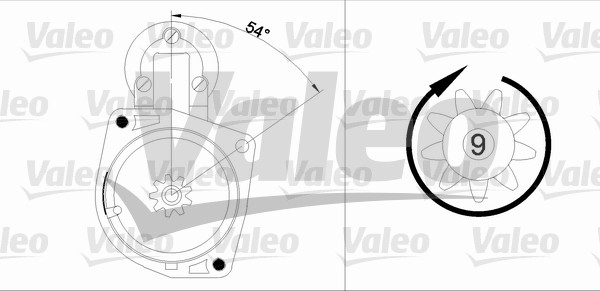 Valeo Starter 436021