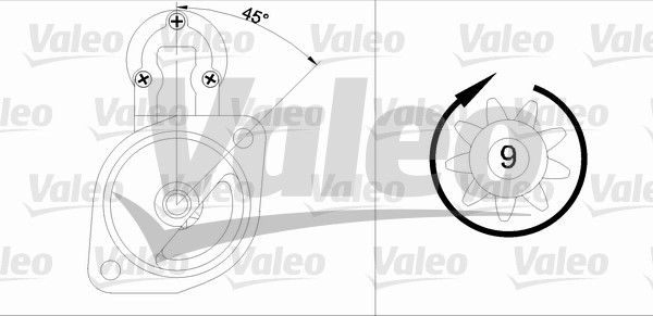 Valeo Starter 436025