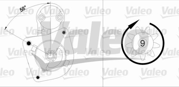 Valeo Starter 436026
