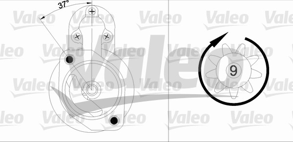 Valeo Starter 436038