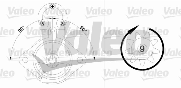 Valeo Starter 436040