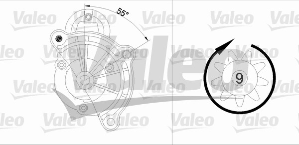 Valeo Starter 436062